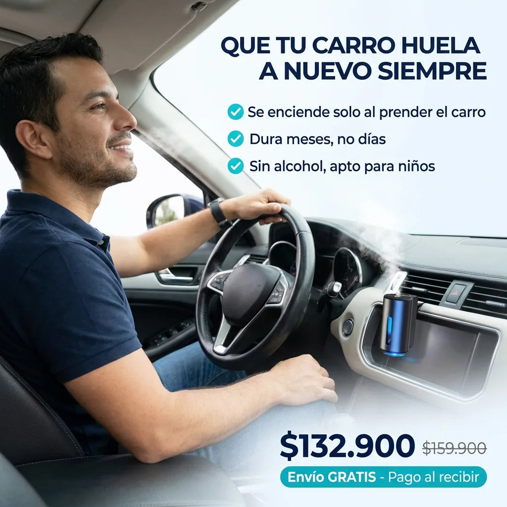 Ambientador inteligente para carro