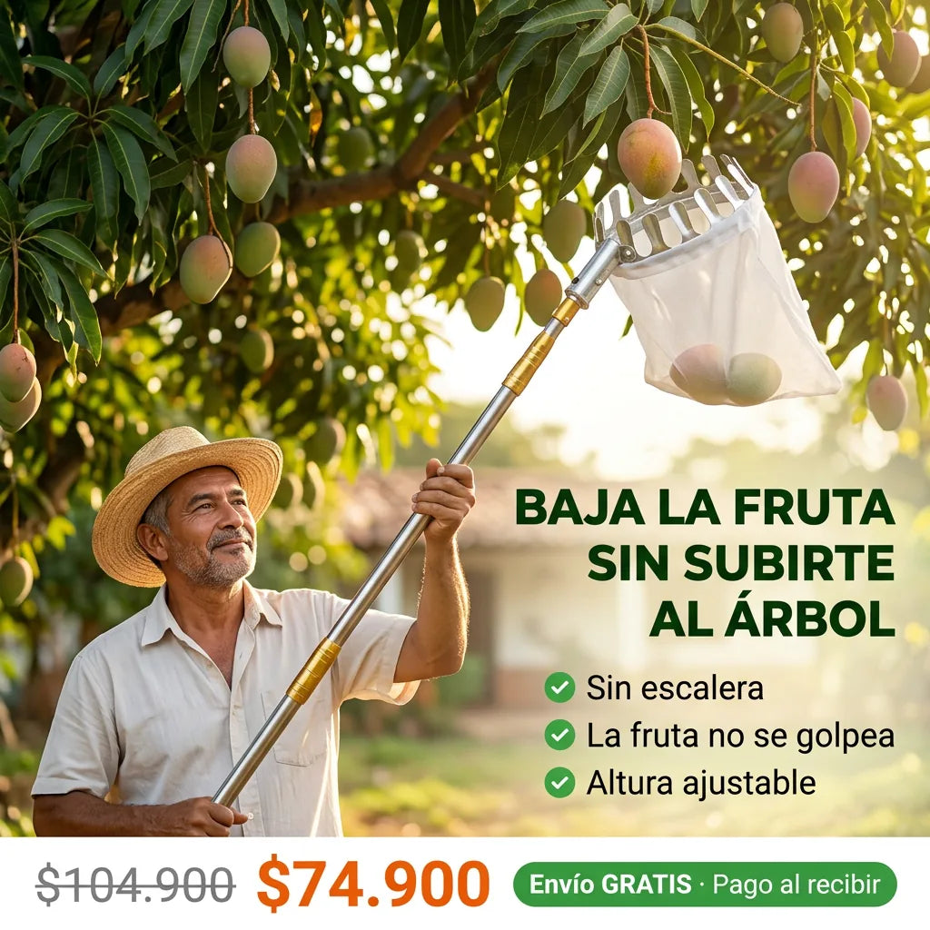Herramienta Recolectora de Fruta