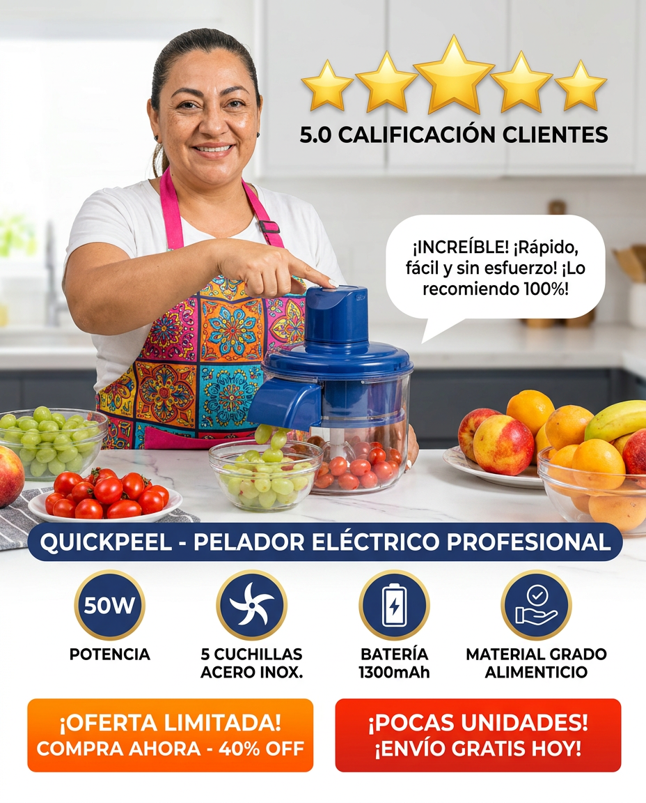 PELADOR DE FRUTAS Y VERDURAS | GOODCOOK + REGALO SORPRESA