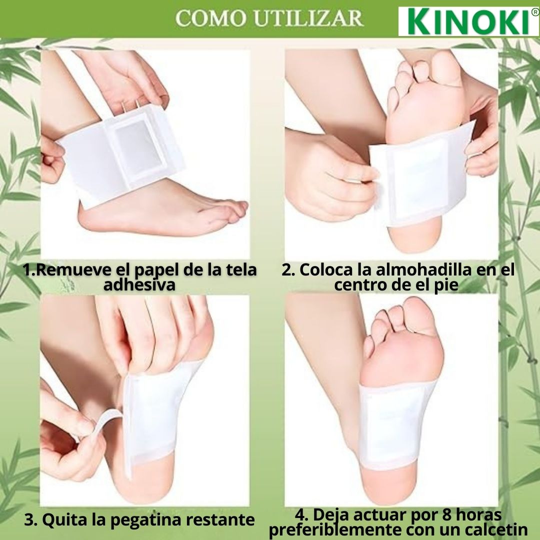 PARCHES DESINTOXICANTES |KINOKI®| X50