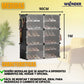 ORGANIZADOR 2 FILAS 4 NIVELES |IKEA®|