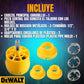 ADAPTADOR PARA TALADRO CON SET DE ROSCAS PARA TUBOS DEWALT®