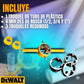 JUEGO DE 6 GIRAMACHOS PARA HACER ROSCAS |DEWALT®|