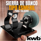 SIERRA DE BANCO TIPO ESMERIL KWB® PARA TALADRO