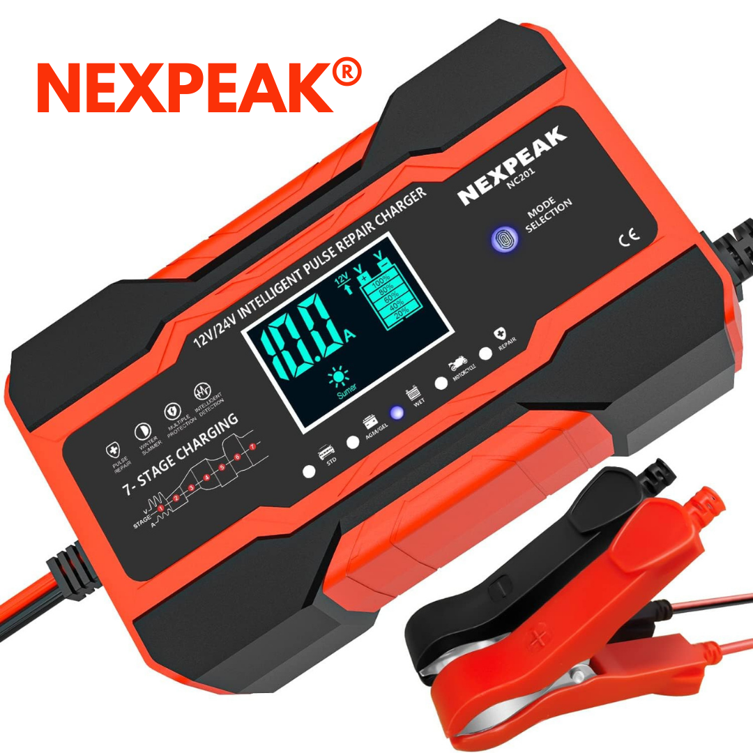 INICIADOR Y CARGADOR DE BATERÍA  NEXPEAK®