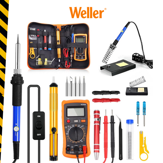 KIT PROFESIONAL DE SOLDADURA ELECTRÓNICA WELLER®