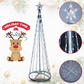 ÁRBOL NAVIDEÑO CÓNICO LED HOLIDAY TIME | ARMABLE DE 2 METROS