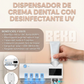 DISPENSADOR DE CREMA DENTAL CON DESINFECTANTE UV