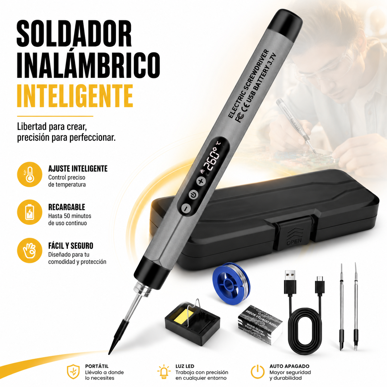 SOLDADOR PORTATIL SK-1