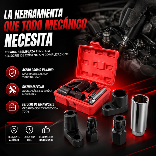 Herramienta extractora sensor de oxigeno