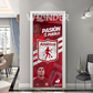 FUNDA DECORATIVA PARA PUERTAS | EQUIPOS DE FUTBOL