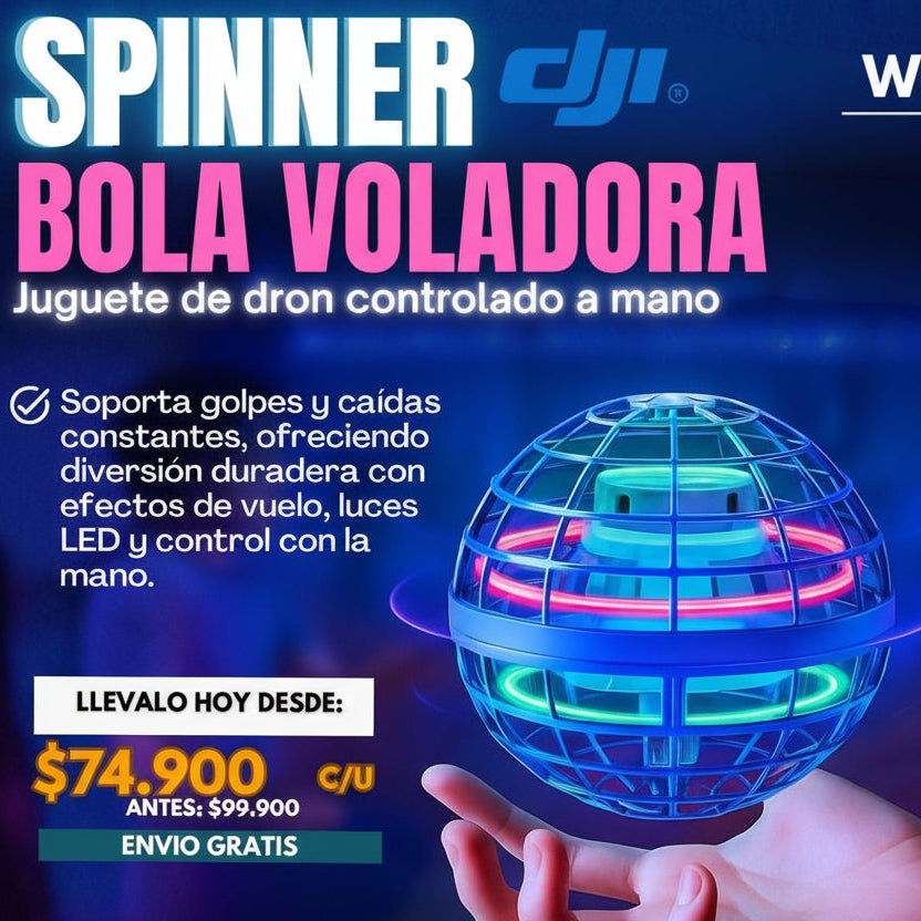 JUGUETE SPINNER BOLA VOLADORA | DJI®
