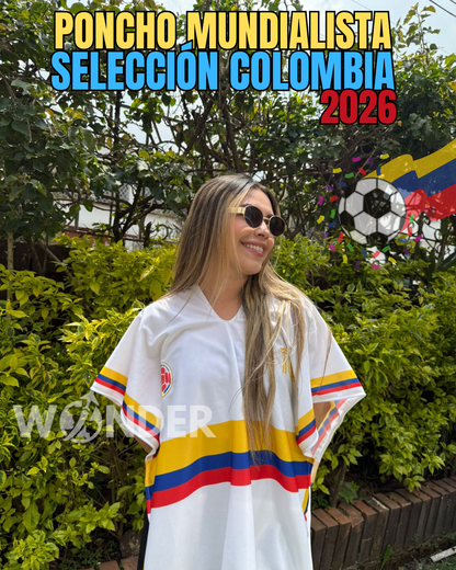 PONCHO MUNDIALISTA SELECCIÓN COLOMBIA