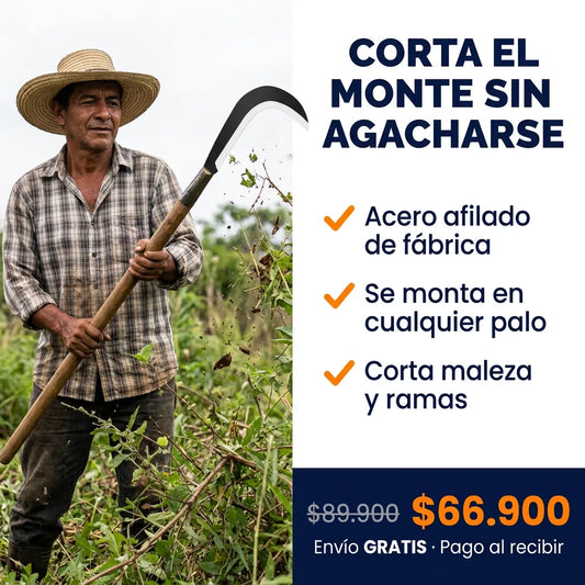 CABEZAL DE HOZ AFILADO
