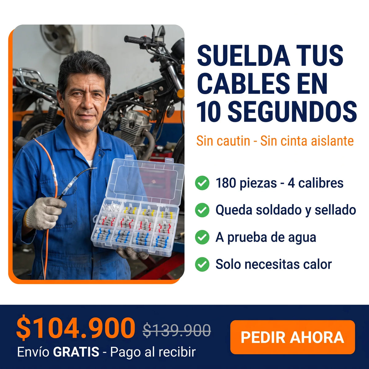 CONECTORES TERMOENCOGIBLES X 180