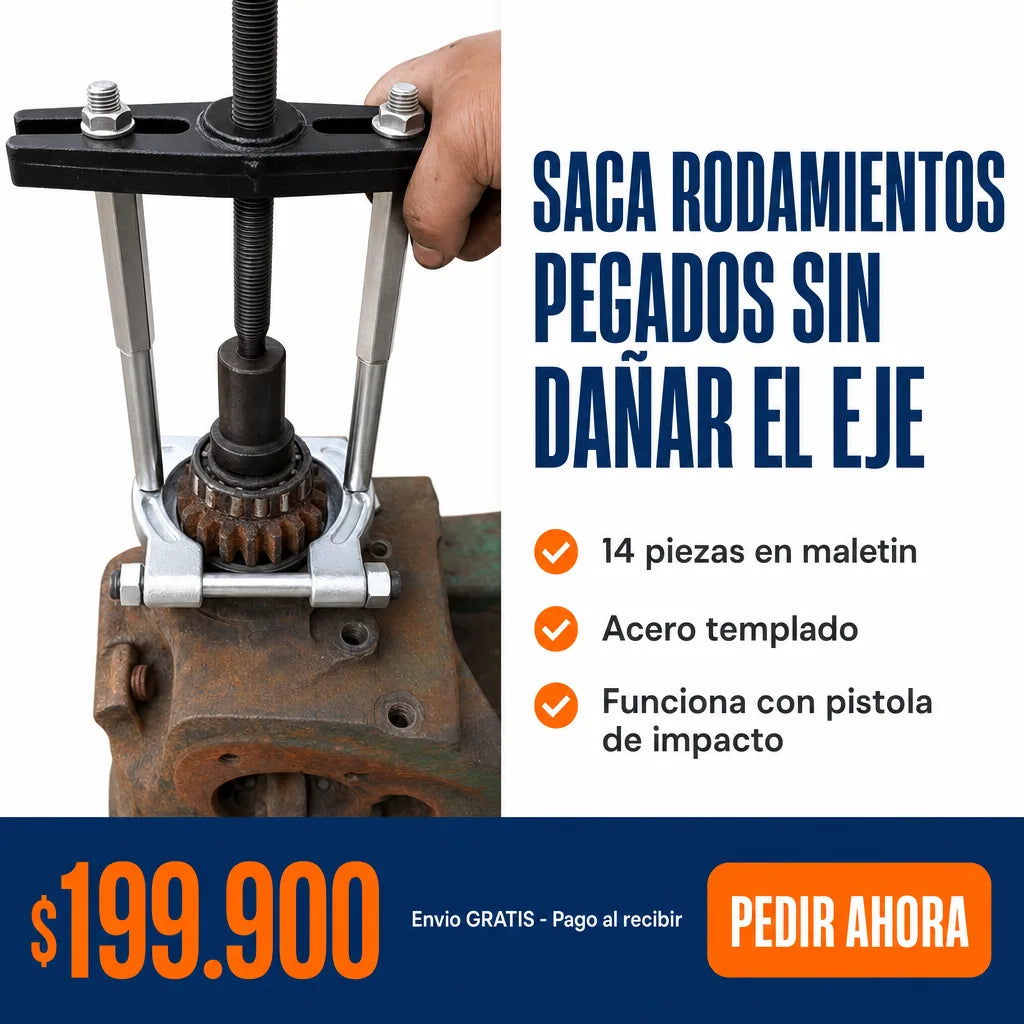 HERRAMIENTA EXTRACTOR DE BUJES Y RODAMIENTOS