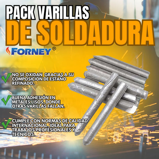 PACK VARILLAS DE SOLDADURA FORNEY®