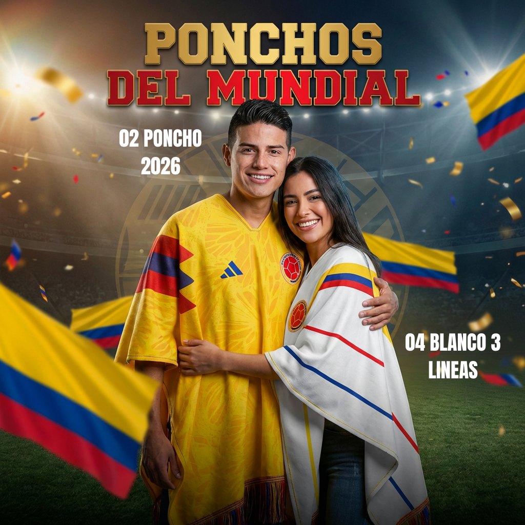 MEGA OFERTA 2 PONCHOS POR SOLO $89.900