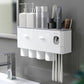 ORGANIZADOR Y DISPENSADOR DE CREMA DENTAL