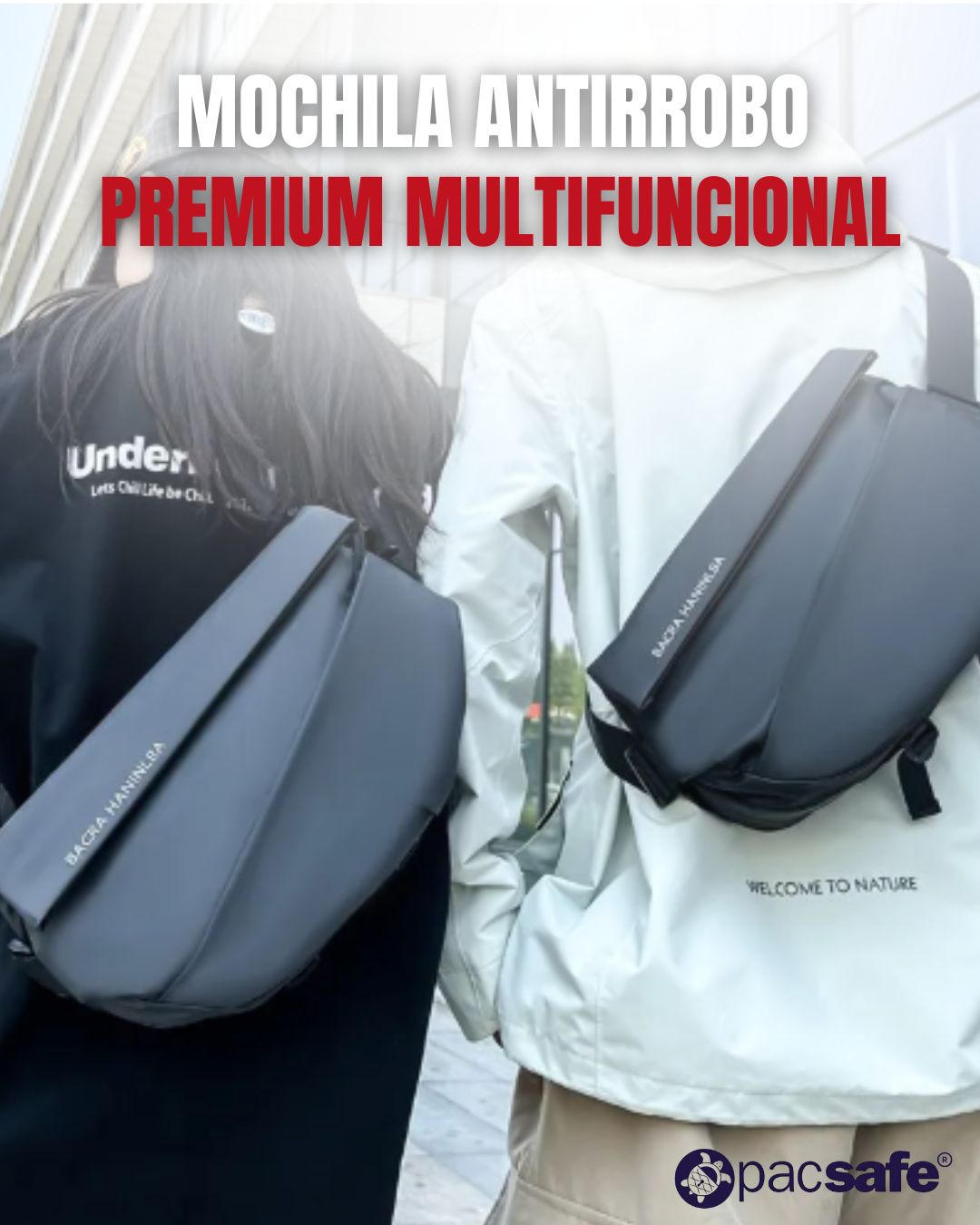 BOLSO ANTIRROBO PREMIUM |PACSAFE®|