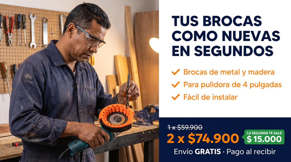 AFILADOR DE BROCAS PARA PULIDORA