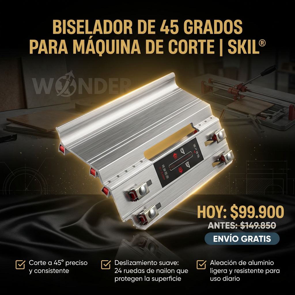 BISELADOR DE 45 GRADOS PARA MÁQUINA DE CORTE | SKIL®